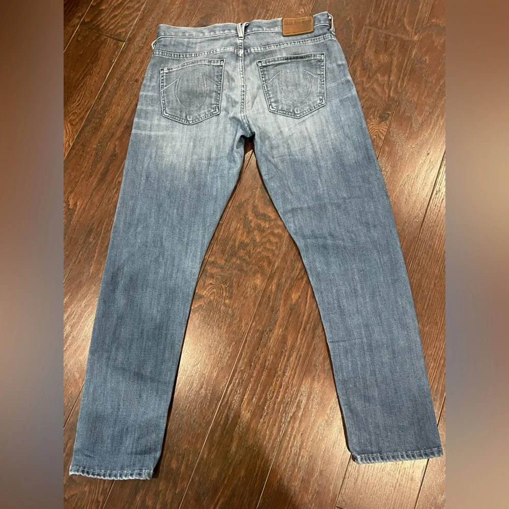 True Religion Jeans Men Size 27 Selvedge Straight Leg Made USA Limited Edition